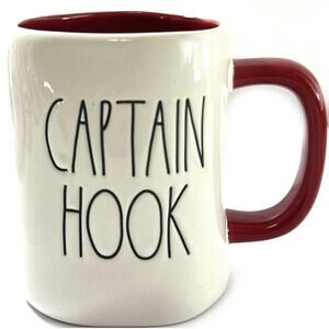Disney Peter Pan Captain Hook Mug By Rae Dunn Artisan Collection 2 Sided